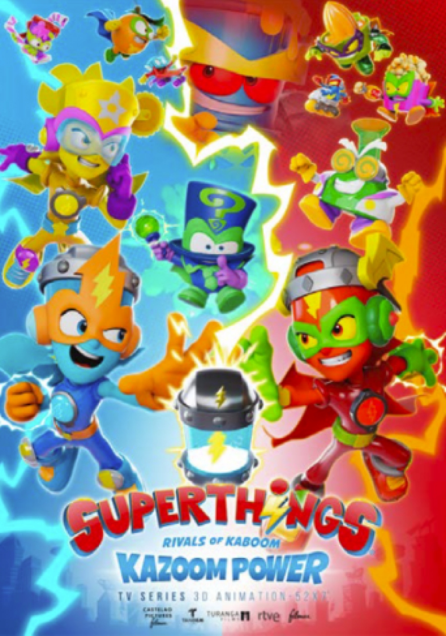 SUPERTHINGS, RIVALS OF KABOOM. KAZOOM POWER